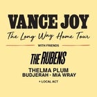 VANCE JOY - THE LONG WAY HOME TOUR | Canberra