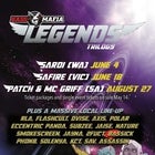 Bass Mafia ~ AUG 27 PATCH & MC GRIFF (SA) ~ Legends Trilogy series