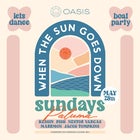 OASIS SUNDAYS ft Paluma - Sunday 28th May