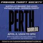 Fashion Thrift Society Perth (April 2)