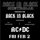 Back in Black - A Musical Tribute to AC/DC