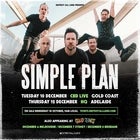 Simple Plan – Good Things Festival sideshow 2019 plus special guests